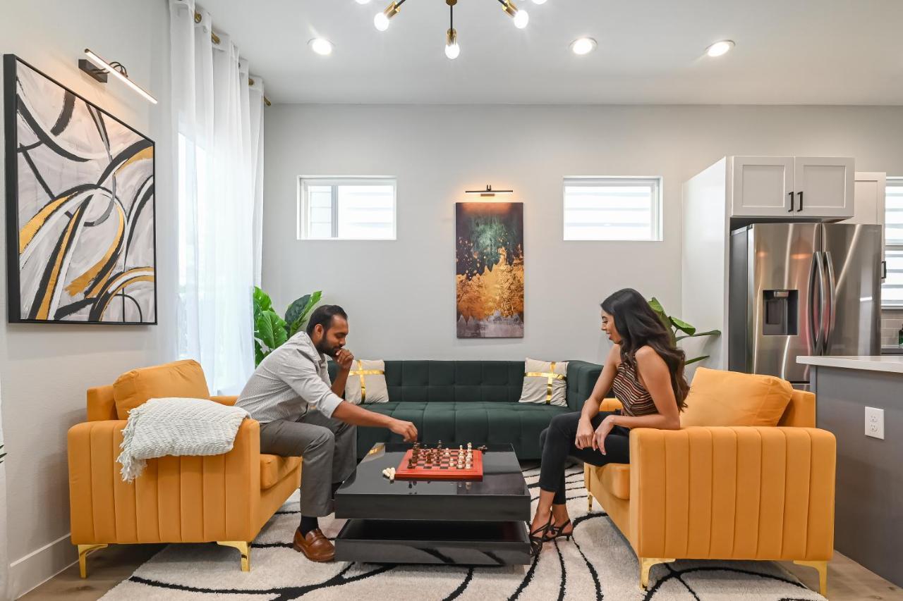 休斯敦Elegant 3Br Haven- Games, Luxury & Lush Garden别墅 外观 照片
